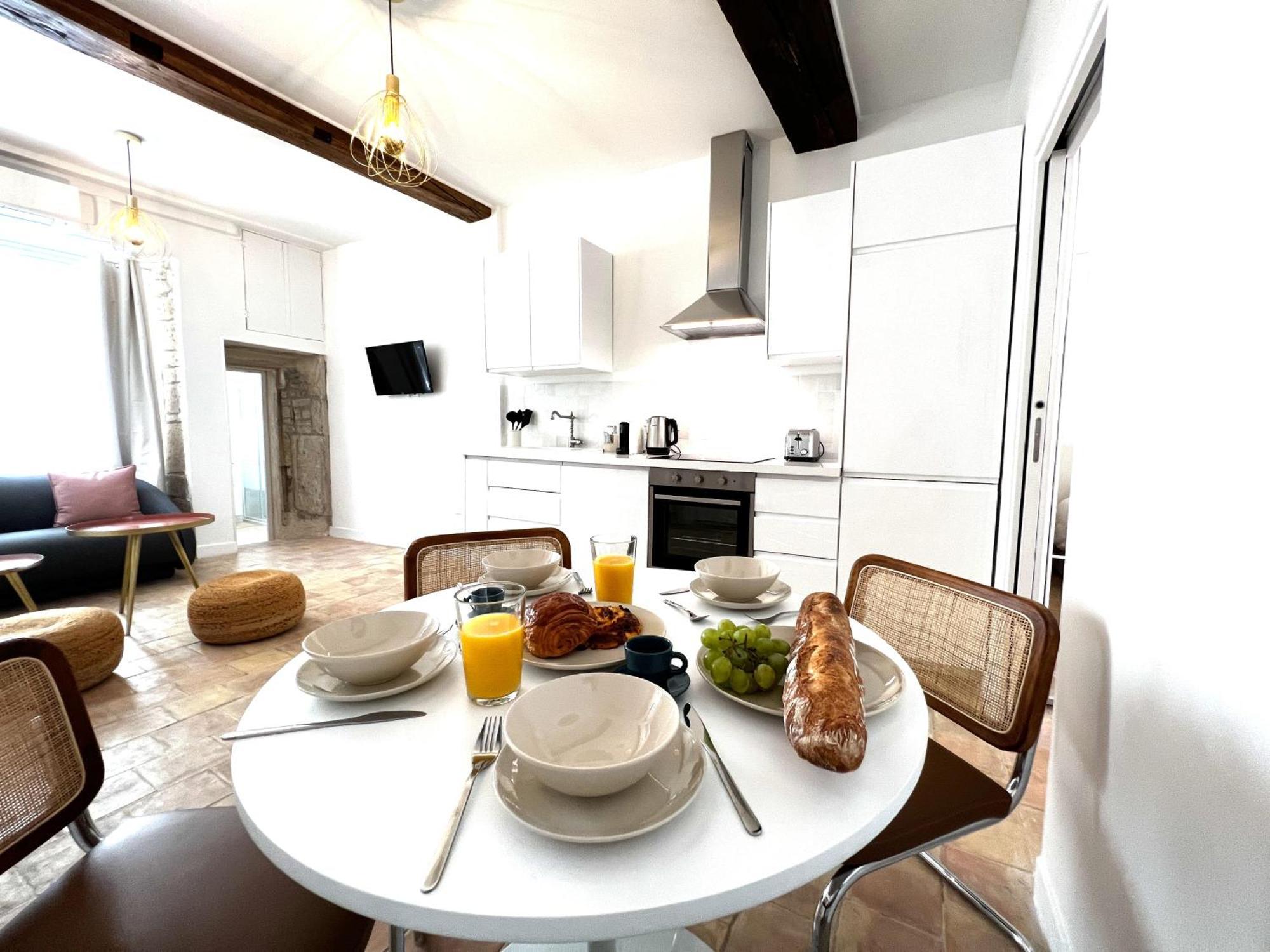 La Duchesse - Grand Appartement - Avec Climatisation Dijon Eksteriør billede